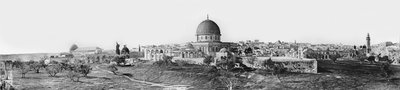 Panorama of Jerusalem by Sgt. James M. McDonald